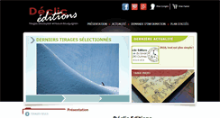 Desktop Screenshot of decliceditions.com